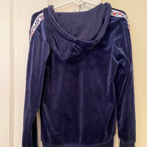 fila velour hoodie - Picture 5 of 5